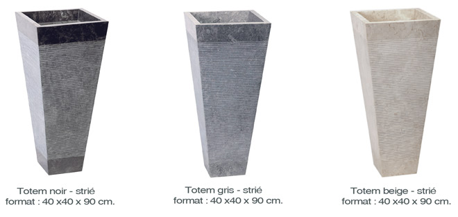 Totems carrés Artemis